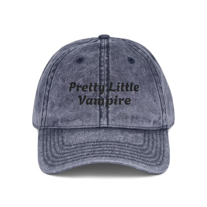 Pretty Little Vampire Vintage Cap (Embroidery)