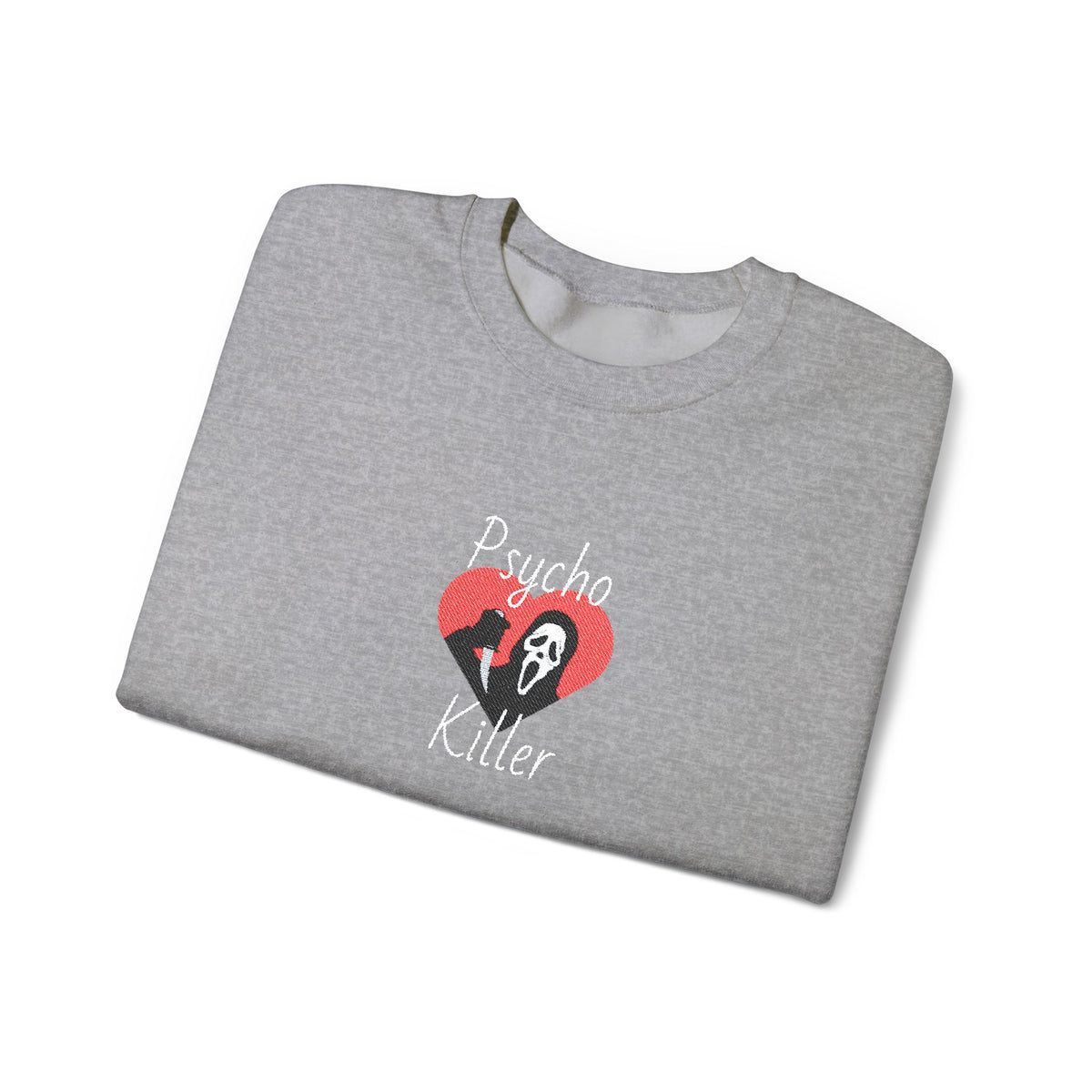 Psycho Killer Crewneck Sweatshirt (Embroidery)