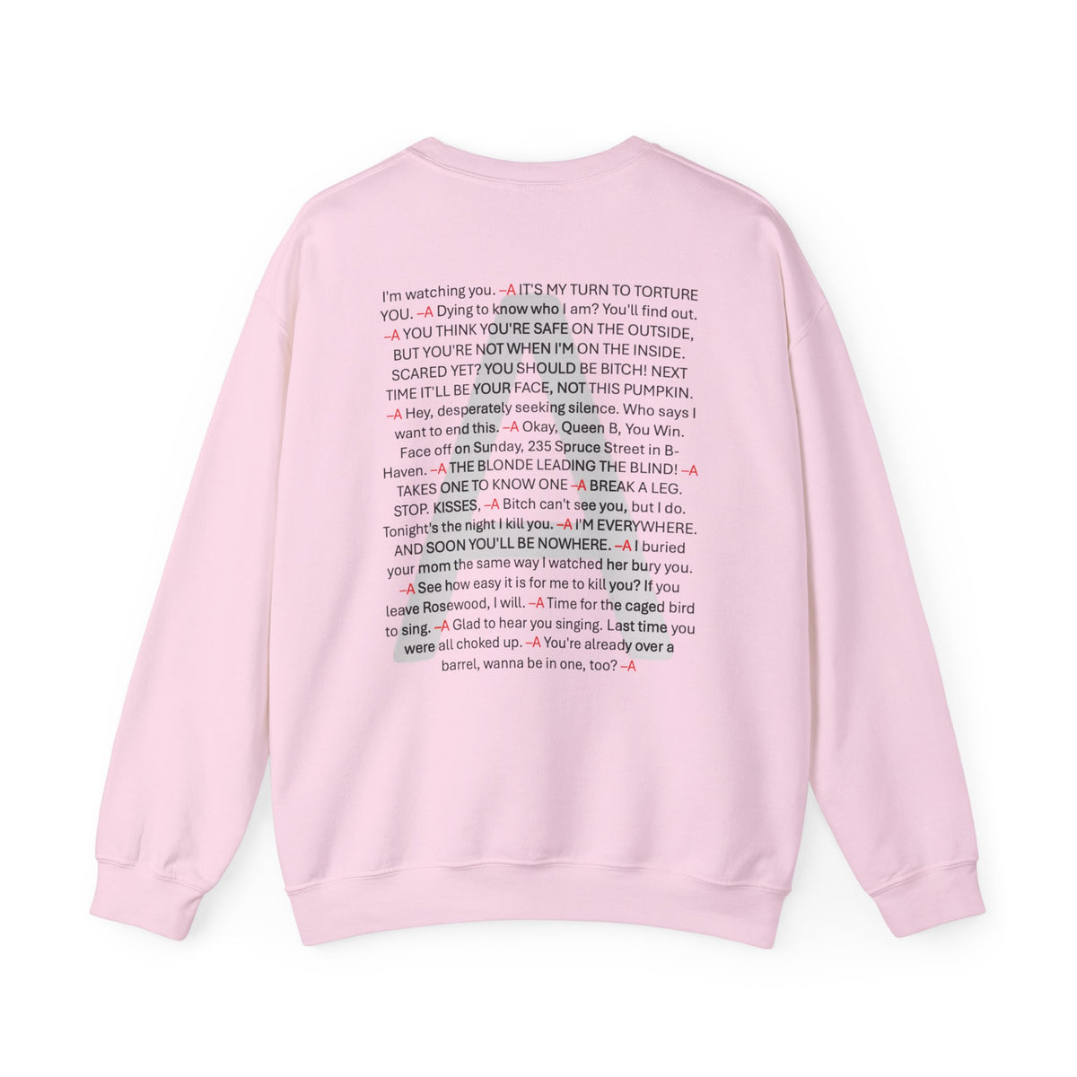 Your Favorite Liar Alison's Txts Crewneck Sweatshirt