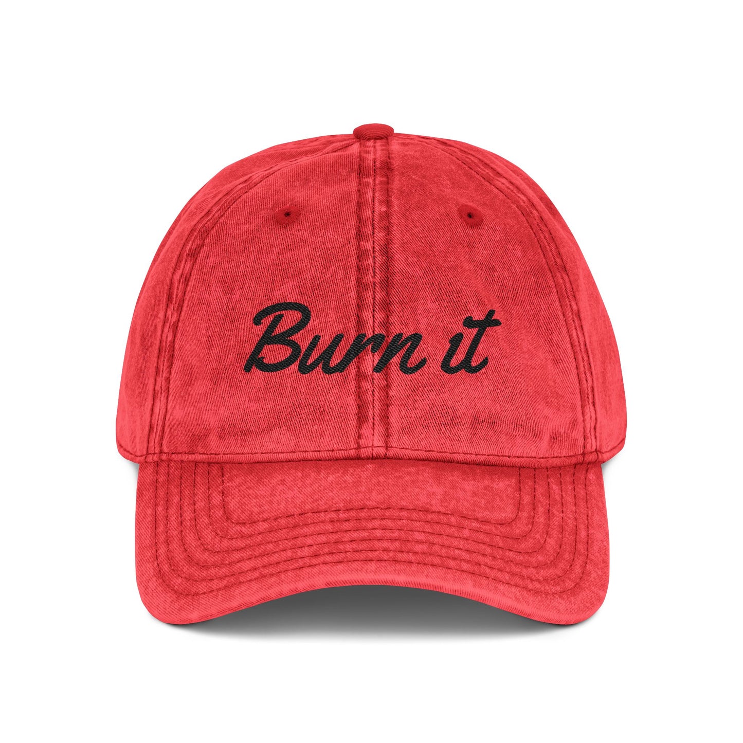 Burn It Vintage Cap (Embroidery)