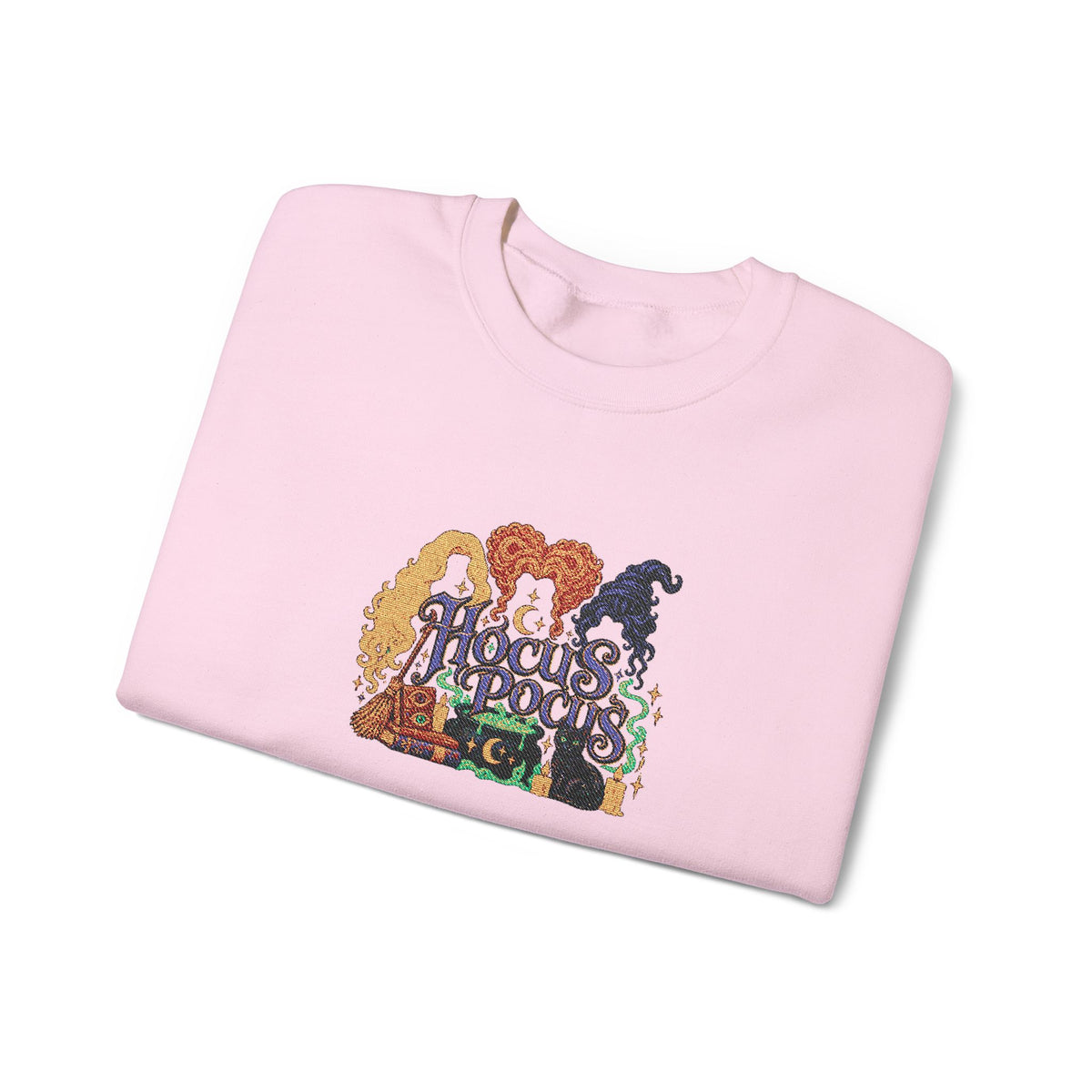 Hocus Pocus Crewneck Sweatshirt (Embroidery)