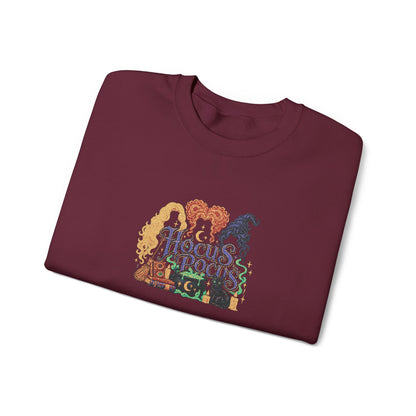 Hocus Pocus Crewneck Sweatshirt (Embroidery)