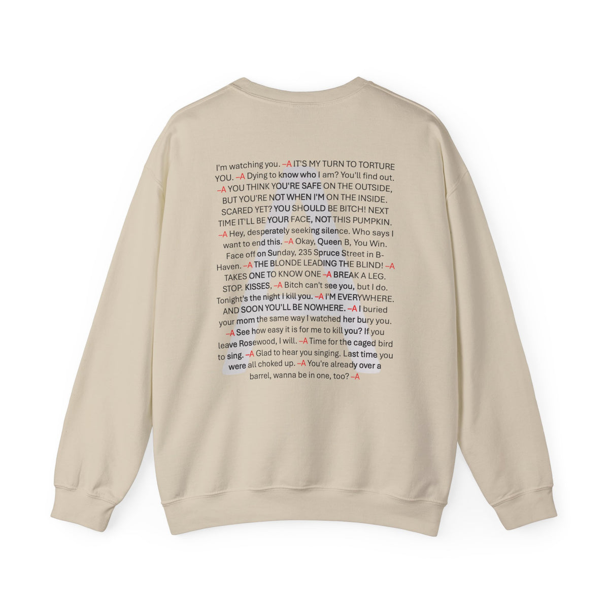 Your Favorite Liar Alison's Txts Crewneck Sweatshirt