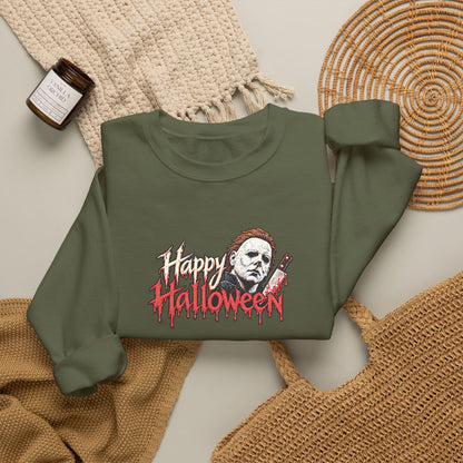 Halloween Crewneck Sweatshirt (Embroidery)