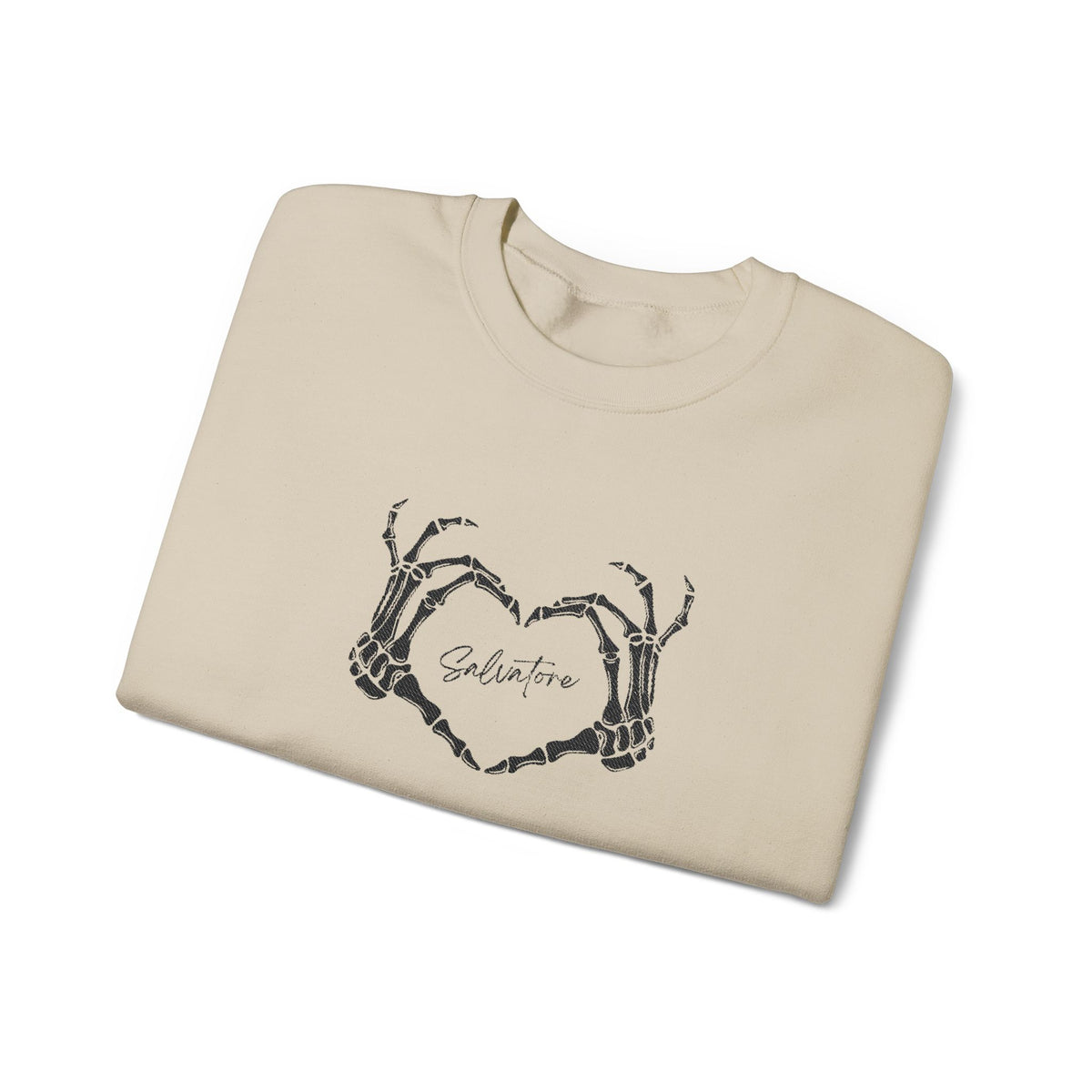 Skeletal Salvatore Crewneck Sweatshirt (Embroidery)