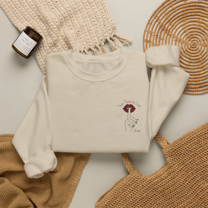 Your Favorite Liar Aria's Txts Crewneck Sweatshirt