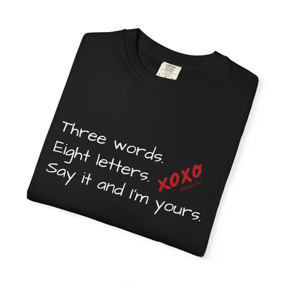 3 Words, 8 Letters Gossip Girl T-Shirt