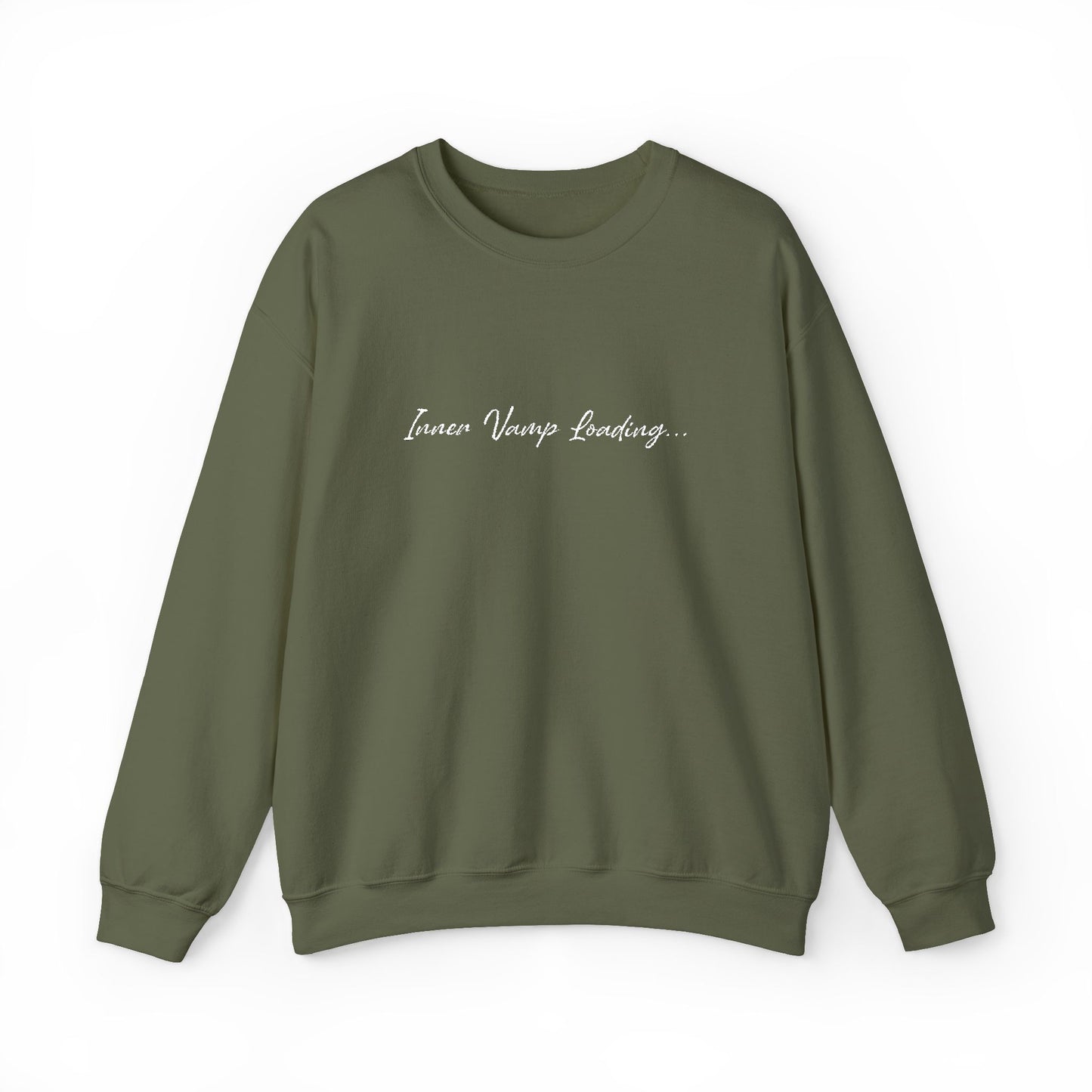 Inner Vamp Loading Crewneck Sweatshirt (Embroidery)