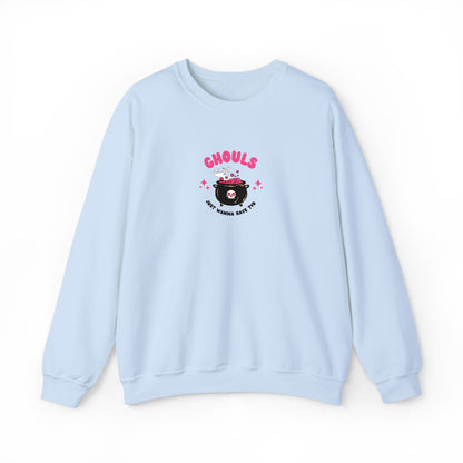 Ghouls Just Wanna Have Fun Crewneck Sweatshirt (Embroidery)