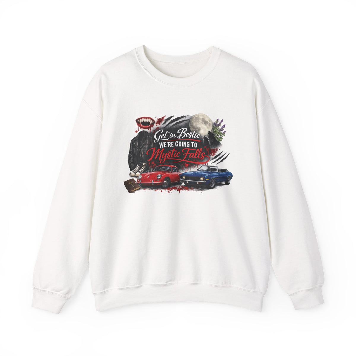 Get in Bestie (Mystic Falls) Crewneck Sweatshirt