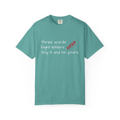 3 Words, 8 Letters Gossip Girl T-Shirt