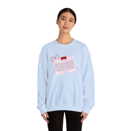 Caroline's Letter Crewneck Sweatshirt