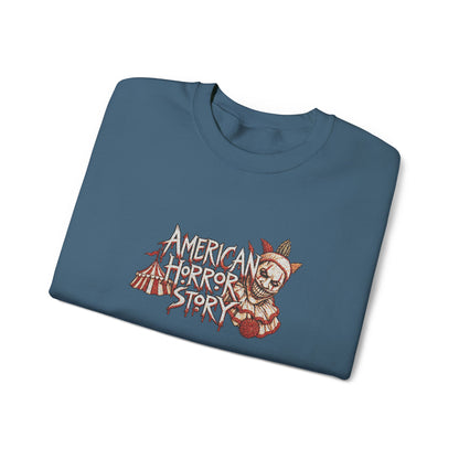 Twisty the Clown Crewneck Sweatshirt (Embroidery)