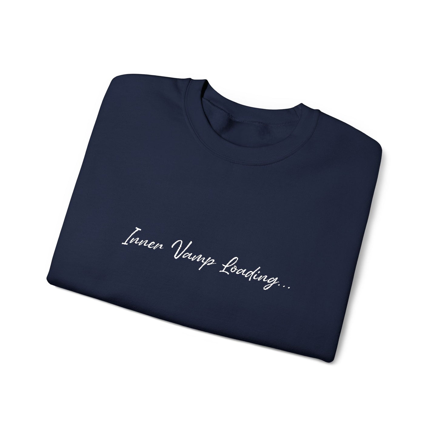 Inner Vamp Loading Crewneck Sweatshirt (Embroidery)