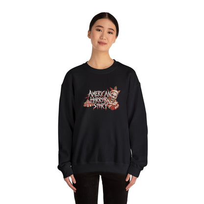 Twisty the Clown Crewneck Sweatshirt (Embroidery)