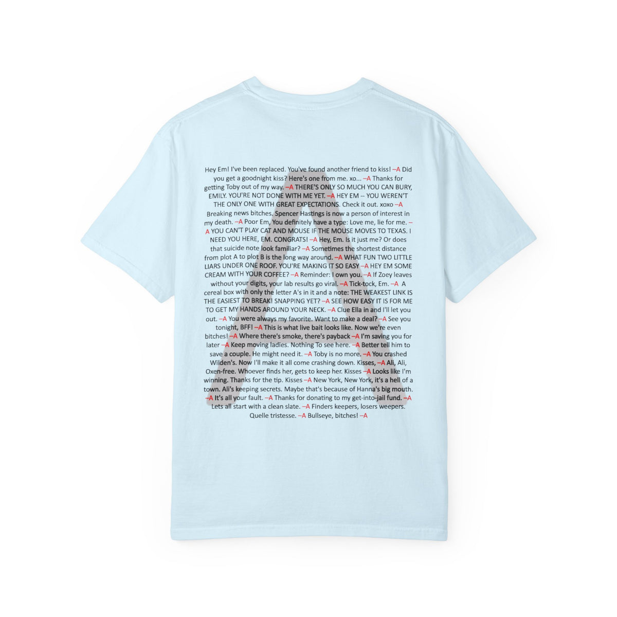 Your Favorite Liar Emily's Txt Msgs T-Shirt