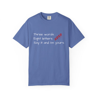 3 Words, 8 Letters Gossip Girl T-Shirt