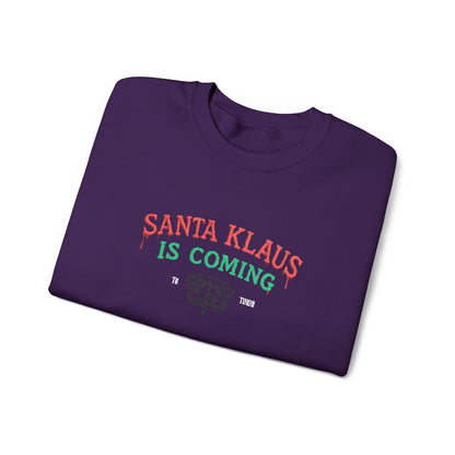 Santa Klaus Crewneck Sweatshirt (Embroidery)