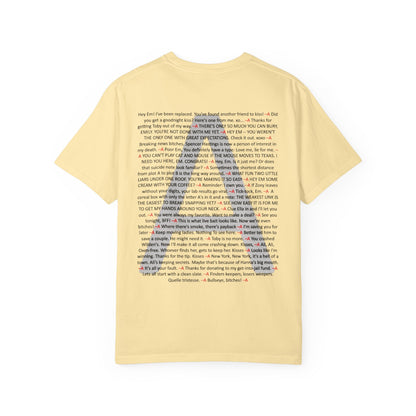 Your Favorite Liar Emily's Txt Msgs T-Shirt