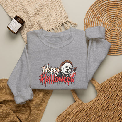 Halloween Crewneck Sweatshirt (Embroidery)
