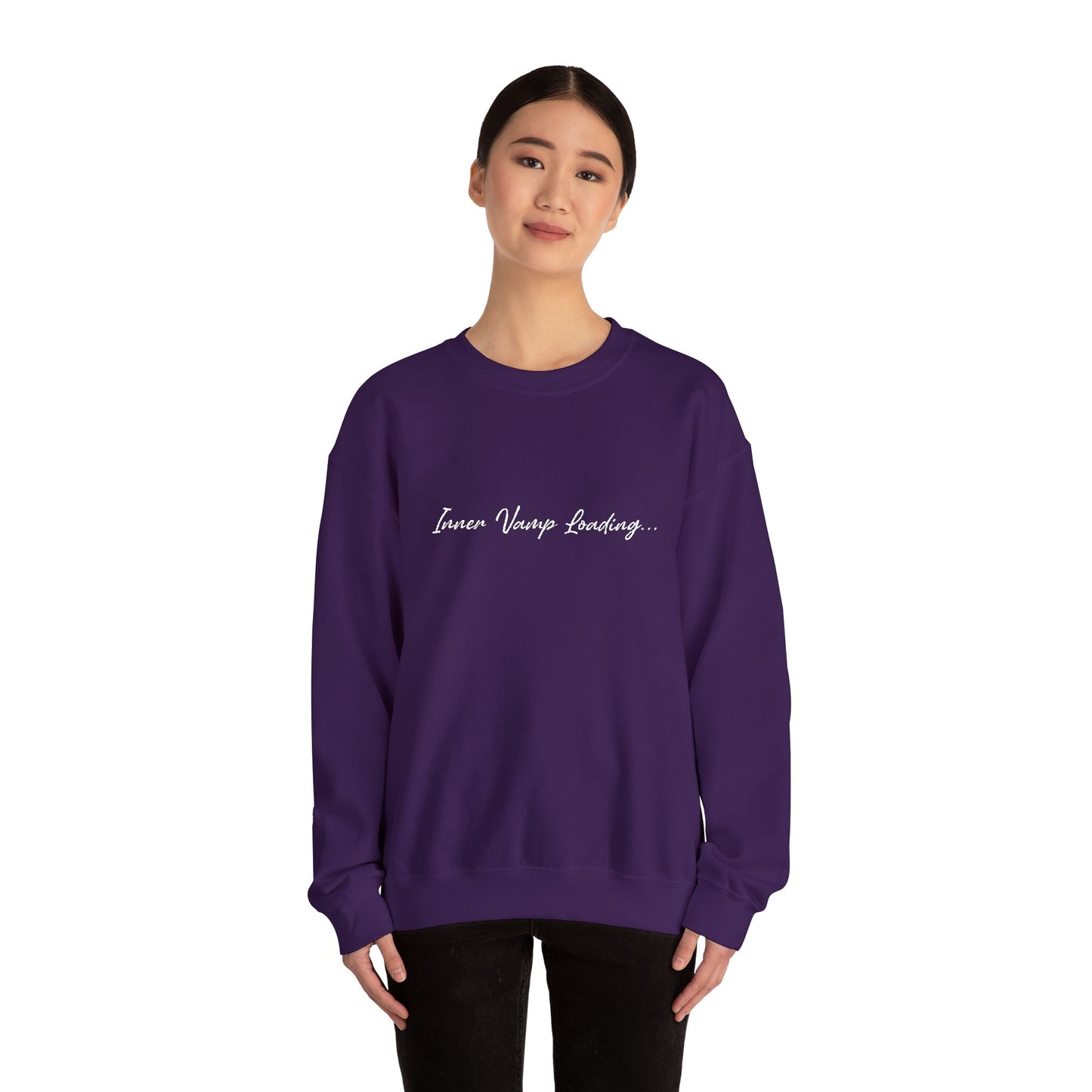 Inner Vamp Loading Crewneck Sweatshirt (Embroidery)