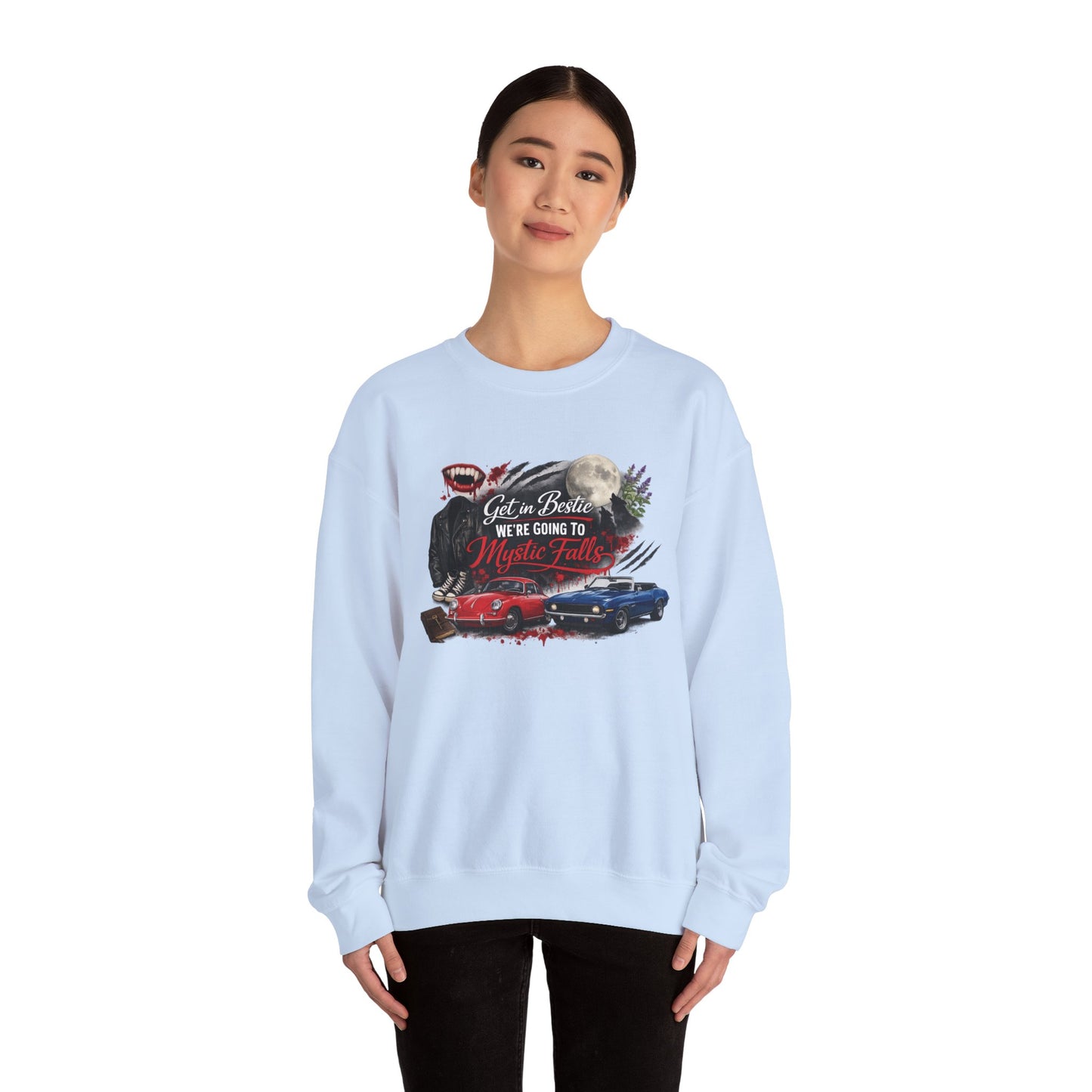 Get in Bestie (Mystic Falls) Crewneck Sweatshirt
