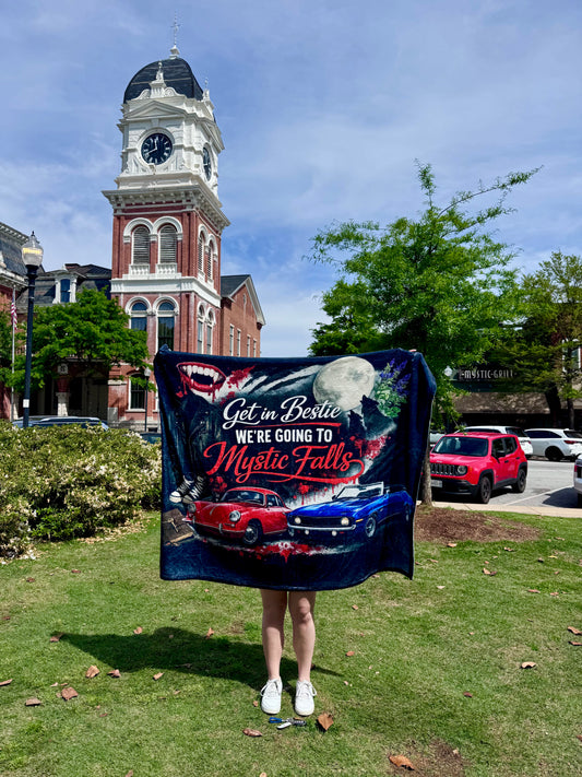 Mystic Falls Velveteen Plush Blanket