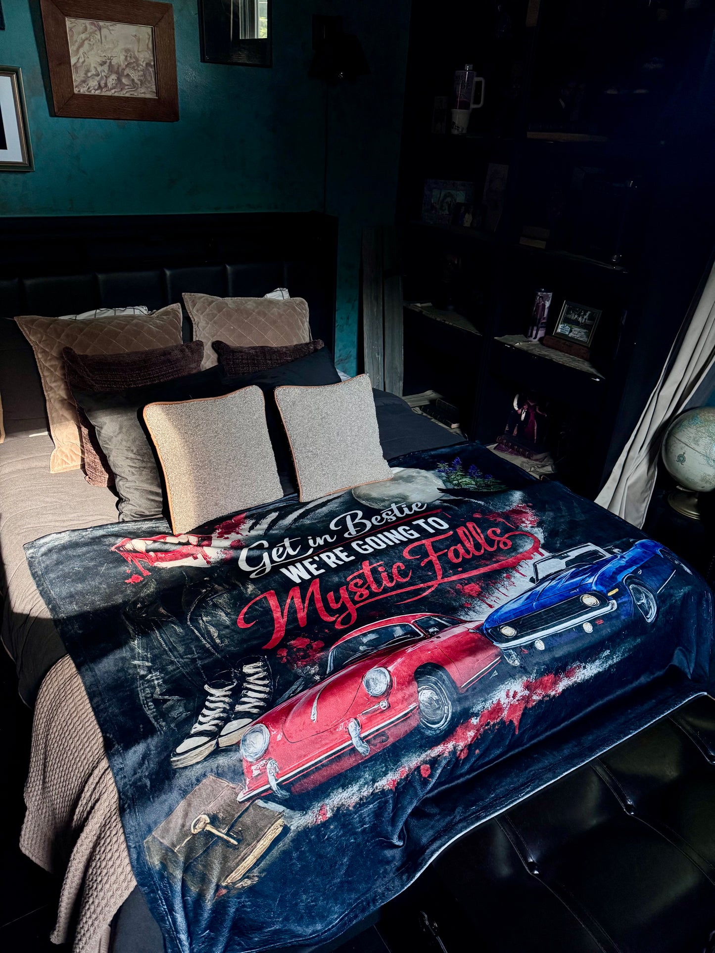 Mystic Falls Velveteen Plush Blanket