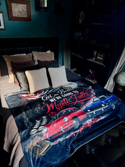 Mystic Falls Velveteen Plush Blanket