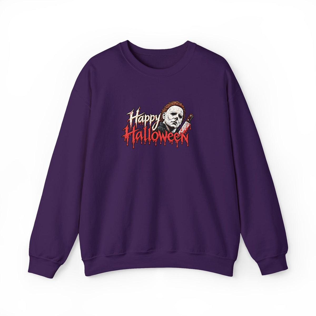 Halloween Crewneck Sweatshirt (Embroidery)