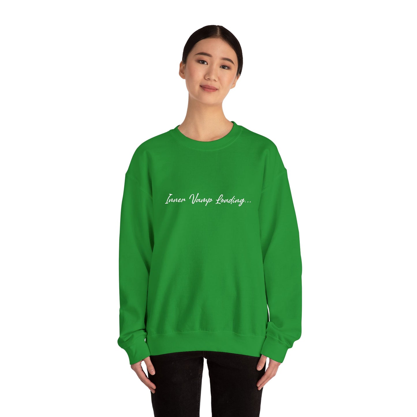 Inner Vamp Loading Crewneck Sweatshirt (Embroidery)