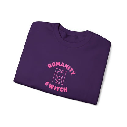 Humanity Switch Crewneck Sweatshirt (Embroidery)