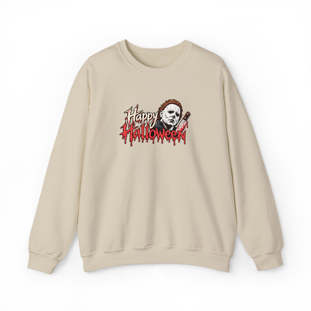 Halloween Crewneck Sweatshirt (Embroidery)