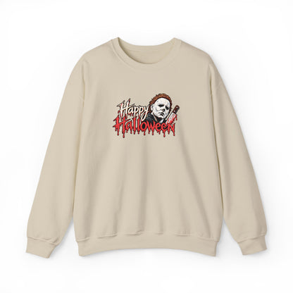 Halloween Crewneck Sweatshirt (Embroidery)