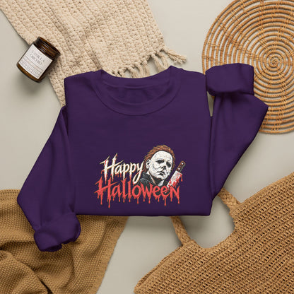 Halloween Crewneck Sweatshirt (Embroidery)