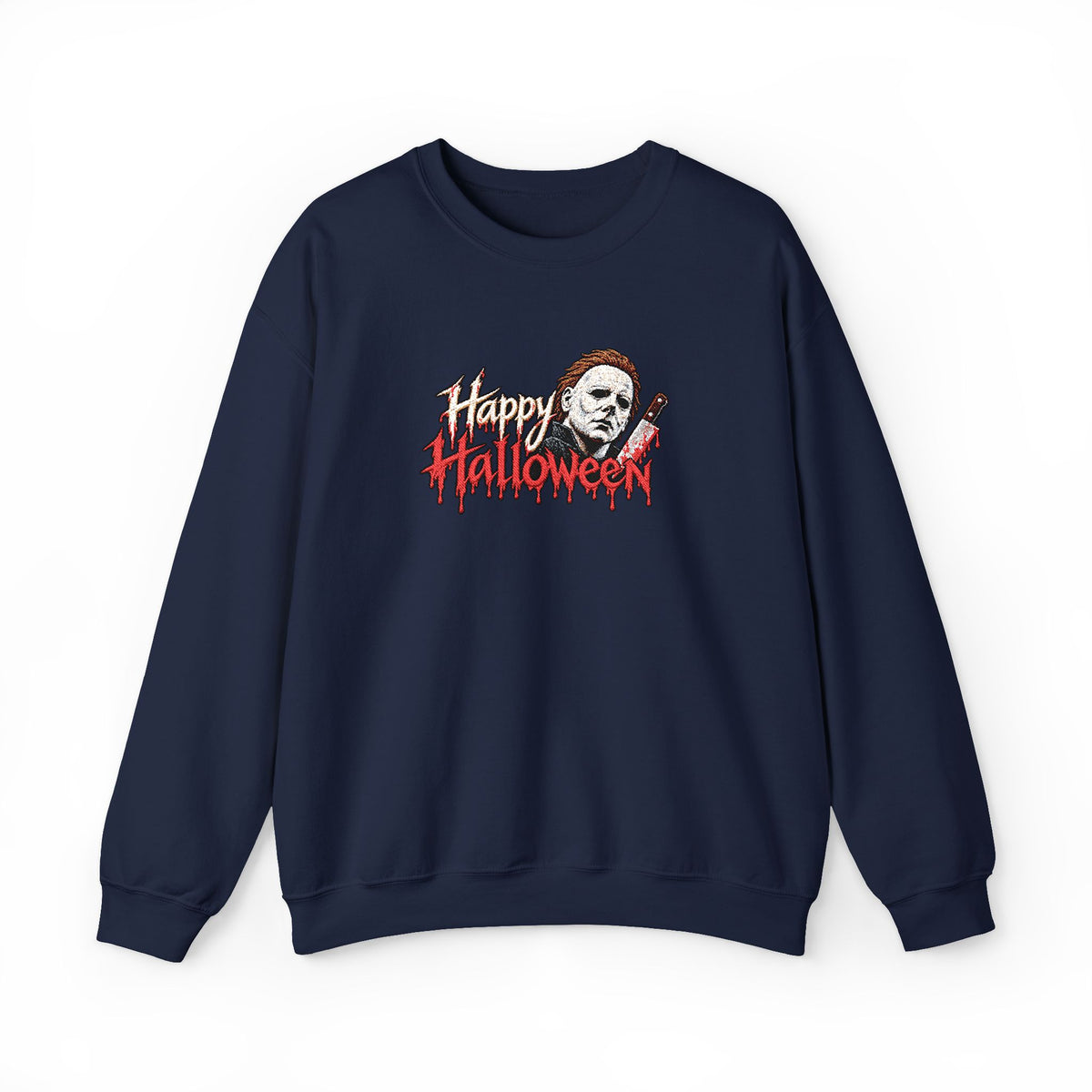 Halloween Crewneck Sweatshirt (Embroidery)