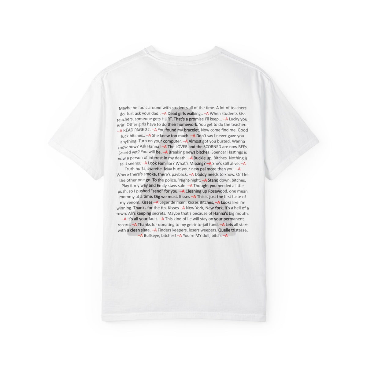 Your Favorite Liar Aria's Txt Msgs T-Shirt
