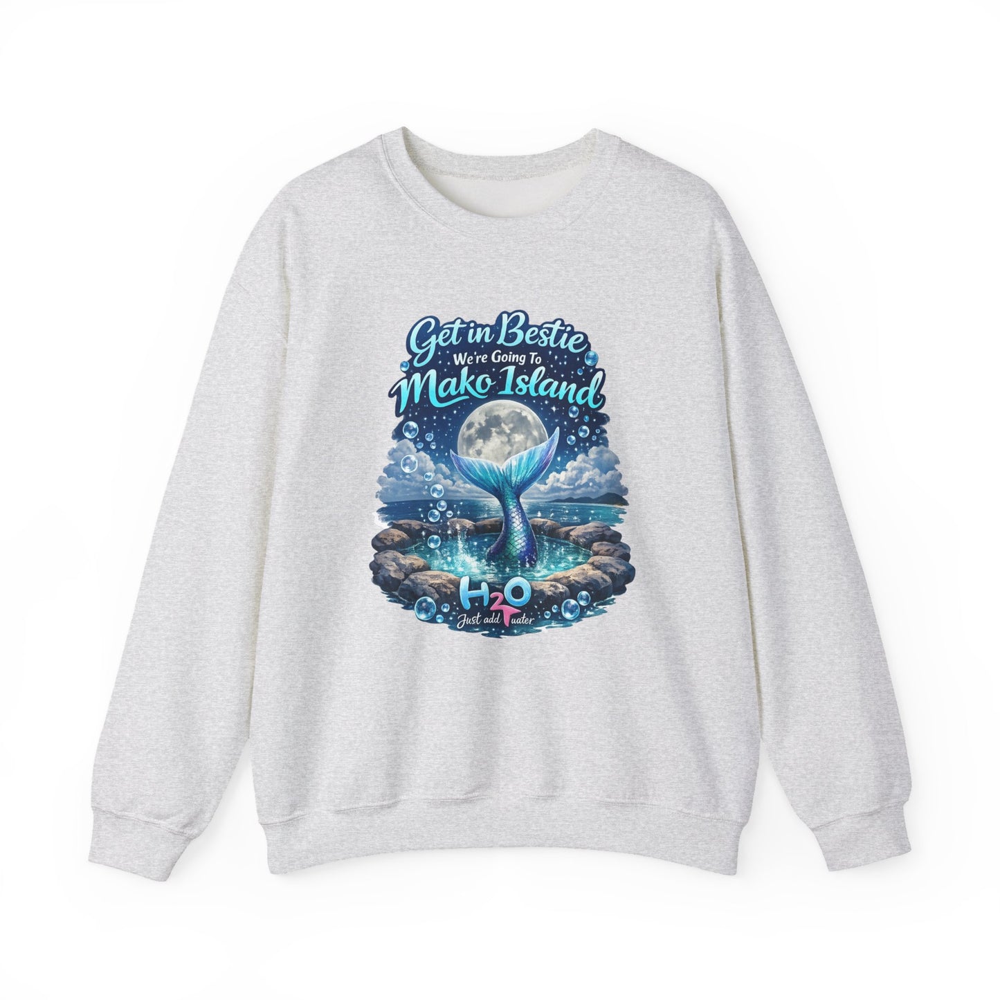 Get in Bestie (Mako Island) Crewneck Sweatshirt