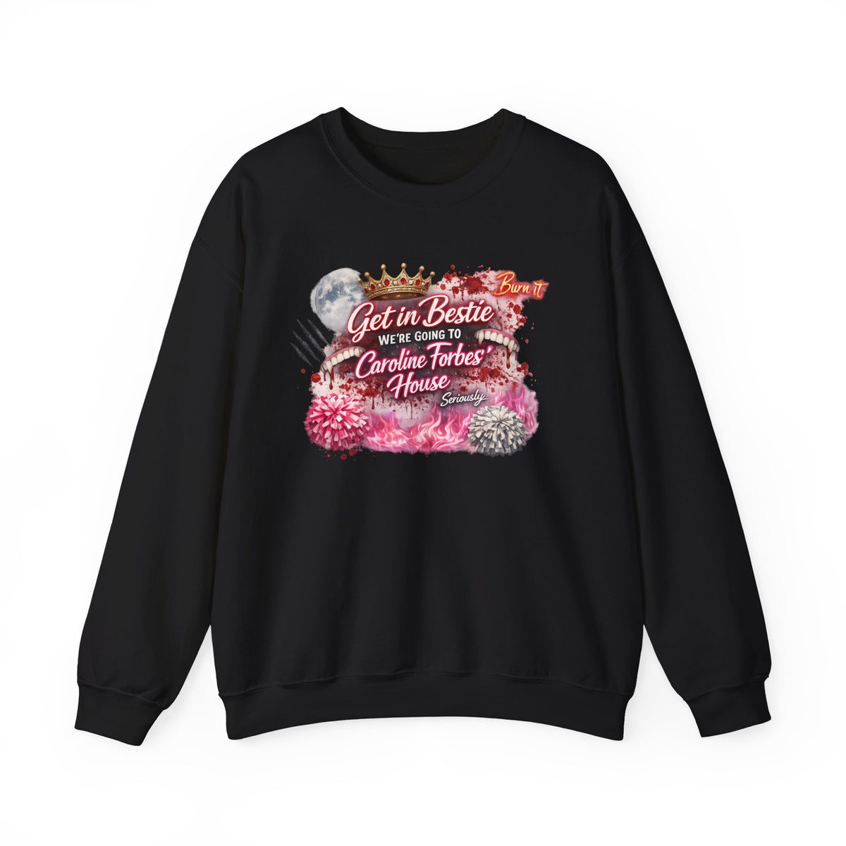 Get in Bestie (Caroline Forbes') Crewneck Sweatshirt