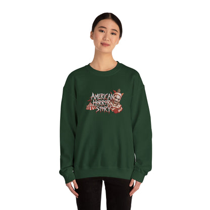 Twisty the Clown Crewneck Sweatshirt (Embroidery)