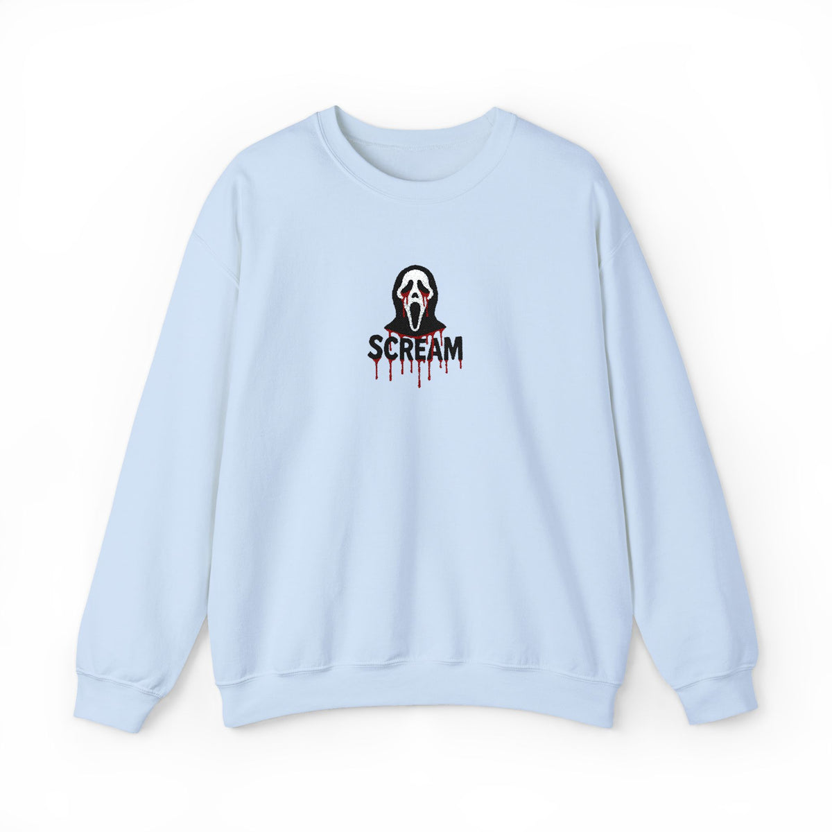 Scream Crewneck Sweatshirt (Embroidery)