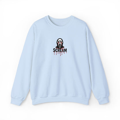 Scream Crewneck Sweatshirt (Embroidery)
