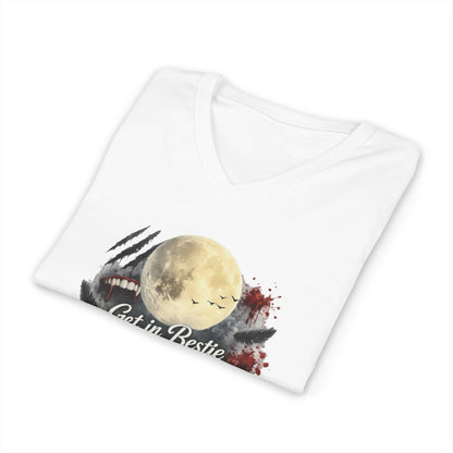 New Orleans Unisex Jersey Short Sleeve V-Neck Tee
