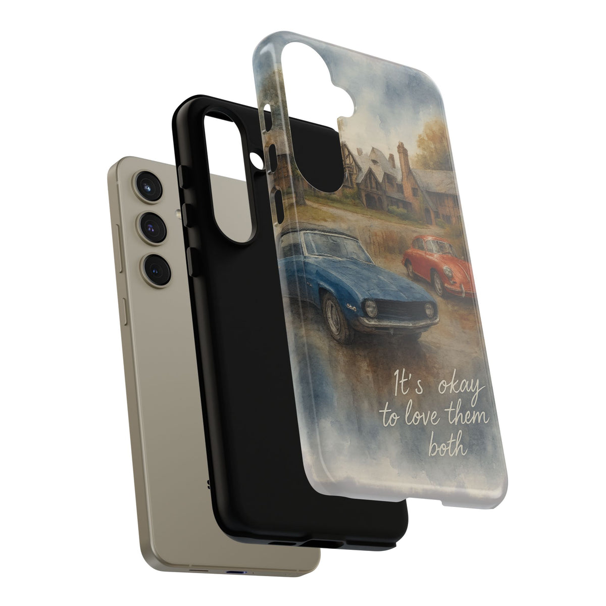 It's okay to Love Them Both Tough Case