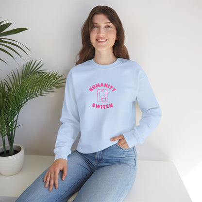 Humanity Switch Crewneck Sweatshirt (Embroidery)