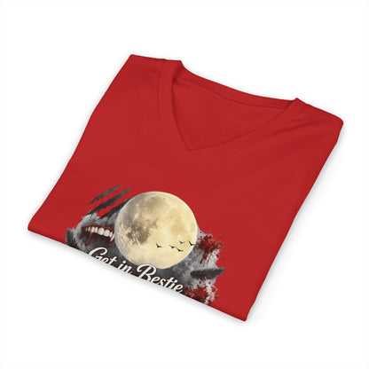 New Orleans Unisex Jersey Short Sleeve V-Neck Tee