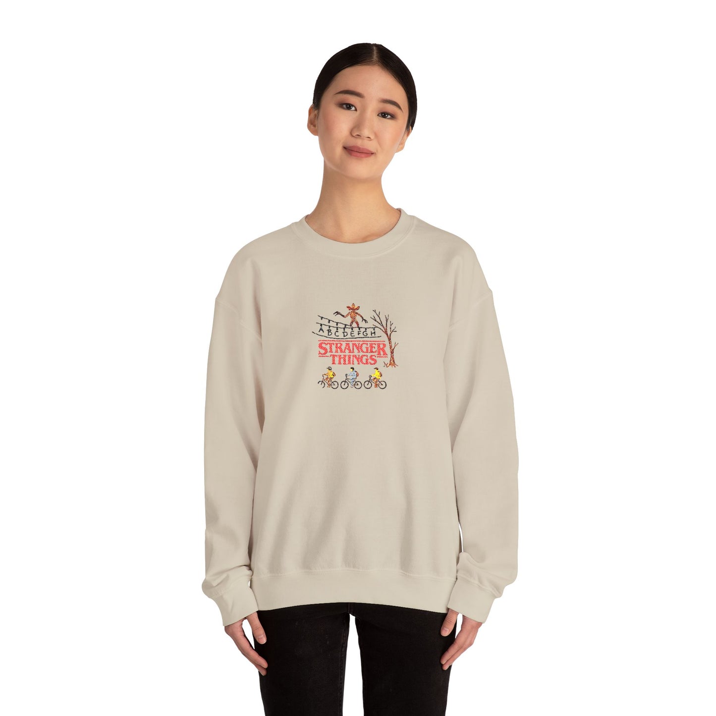 Ultimate Stranger Things Crewneck Sweatshirt (Embroidery)
