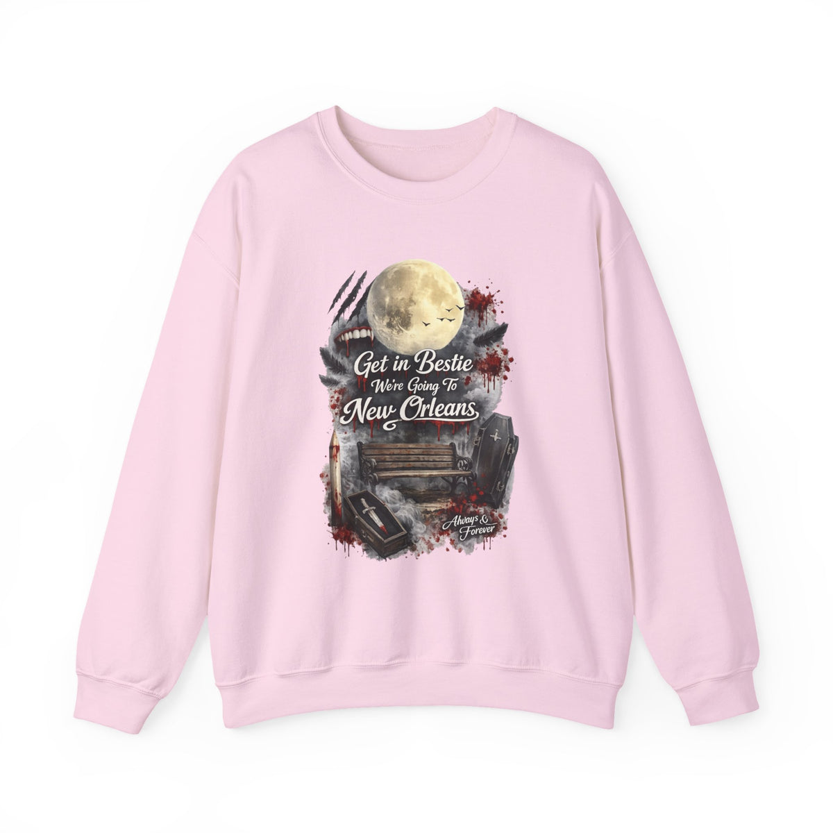 Get in Bestie (New Orleans) Crewneck Sweatshirt