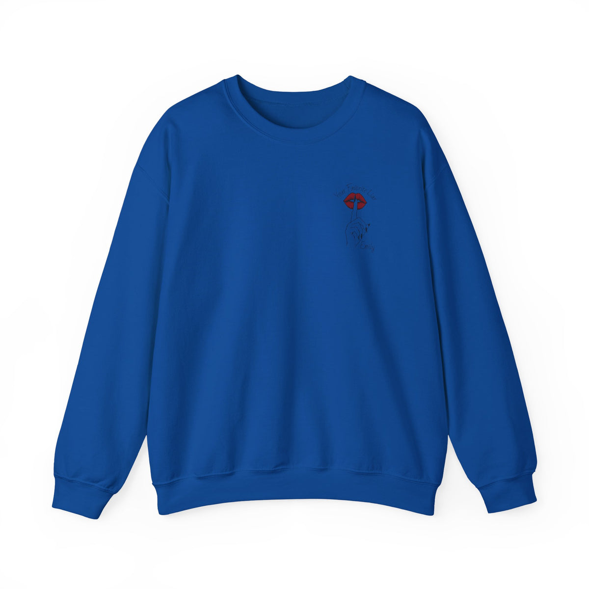 Your Favorite Liar Emily's Txts Crewneck Sweatshirt