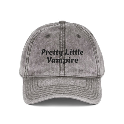 Pretty Little Vampire Vintage Cap (Embroidery)